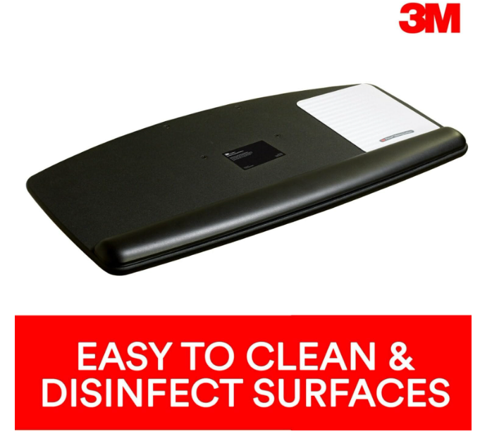 3M Keyboard Platform, Adjustable KP200LE, 10.625 in X 26.5 in X 2.0 in - 2" Height X 10.6" Width X 26.5" Depth - 1  Local Pickup Only