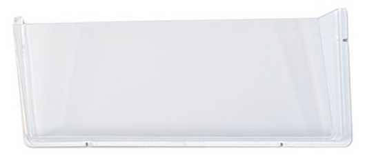 Deflect-O 64301 Unbreakable Docupocket Single Pocket Wall File Legal Clear