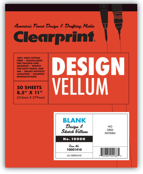 Clearprint Vellum Pad 10001410 - All