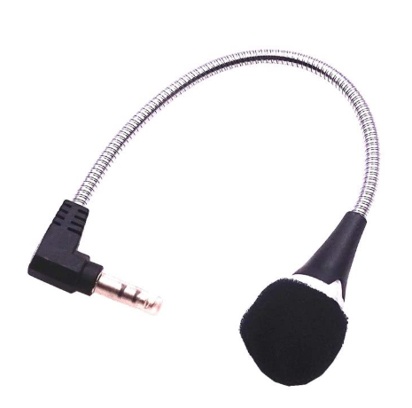 Flexible 3.5mm Jack Mini Microphone Mic For PC Laptop Desktop