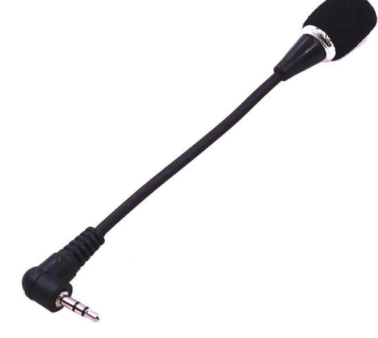 Flexible 3.5mm Jack Mini Microphone Mic For PC Laptop Desktop