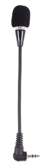 Flexible 3.5mm Jack Mini Microphone Mic For PC Laptop Desktop