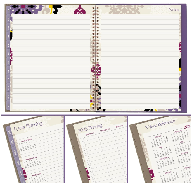 Cambridge 2025 Planner, Weekly & Monthly, 8-1/2" x 11", Large, Vienna (122-905-25)