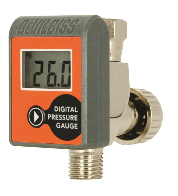 HAV-555 Devilbiss Air Adjustable Valve With Digital Gauge (803291)