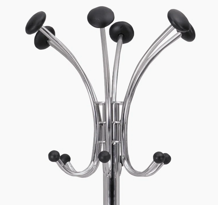 Alba Classical Coat Stand, Chrome (PMCLAS)