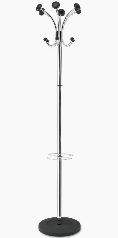 Alba Classical Coat Stand, Chrome (PMCLAS)