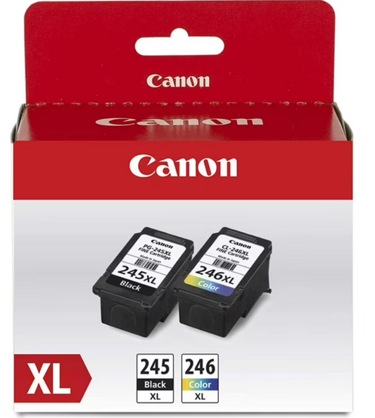 Canon PG-245XL/CL-246XL Ink Cartridge - Black/Tri-Color
