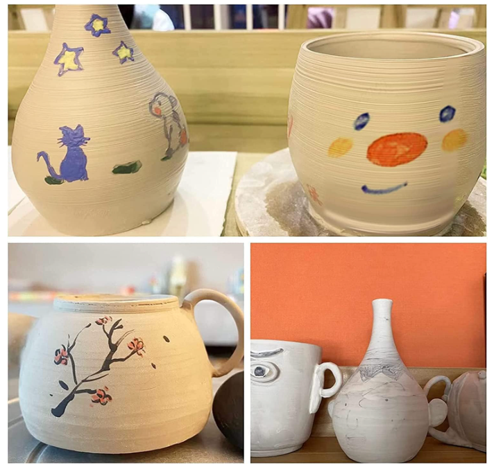 ReArt Natural Air-Dry Clay, Pottery Clay, All-Purpose Modeling Clay 20lbs for Sculpting, Hand Modeling and Throwing (White)