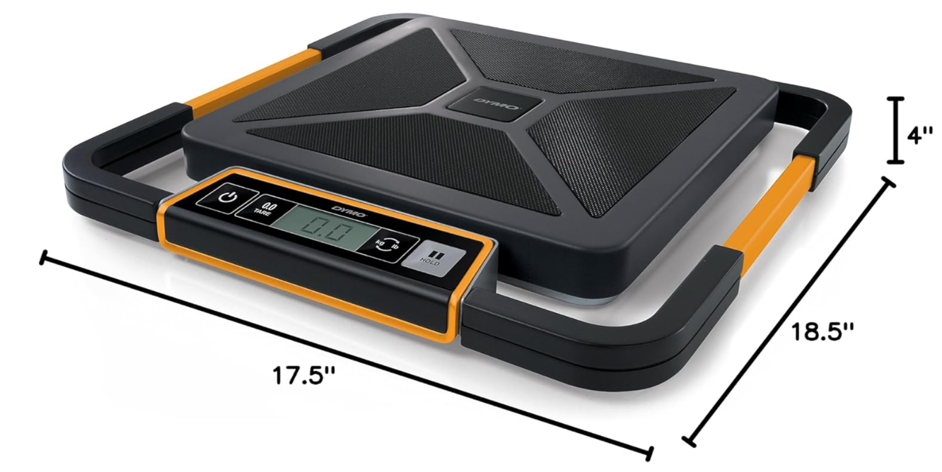 Dymo Digital Postal Scale S400, Orange