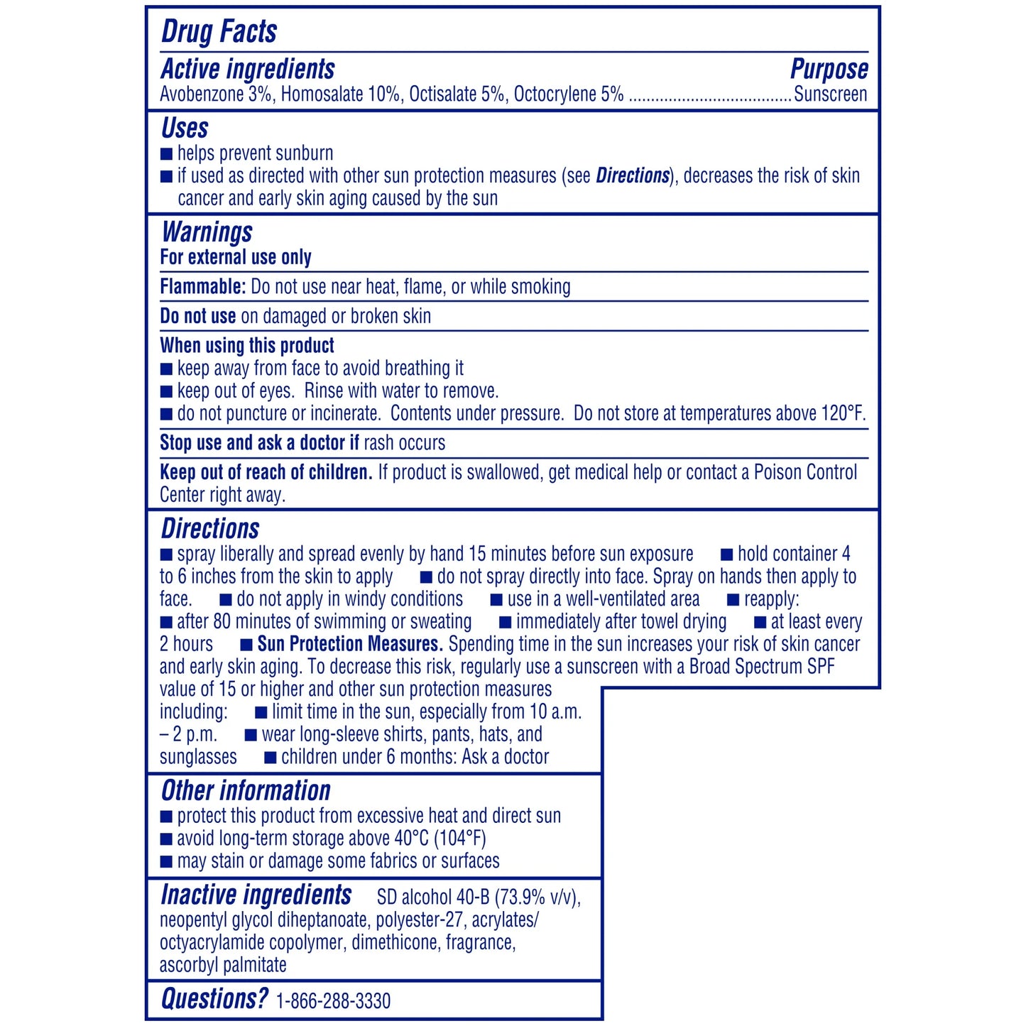 Coppertone Sport Sunscreen Spray 5.5 Oz 1 Pk