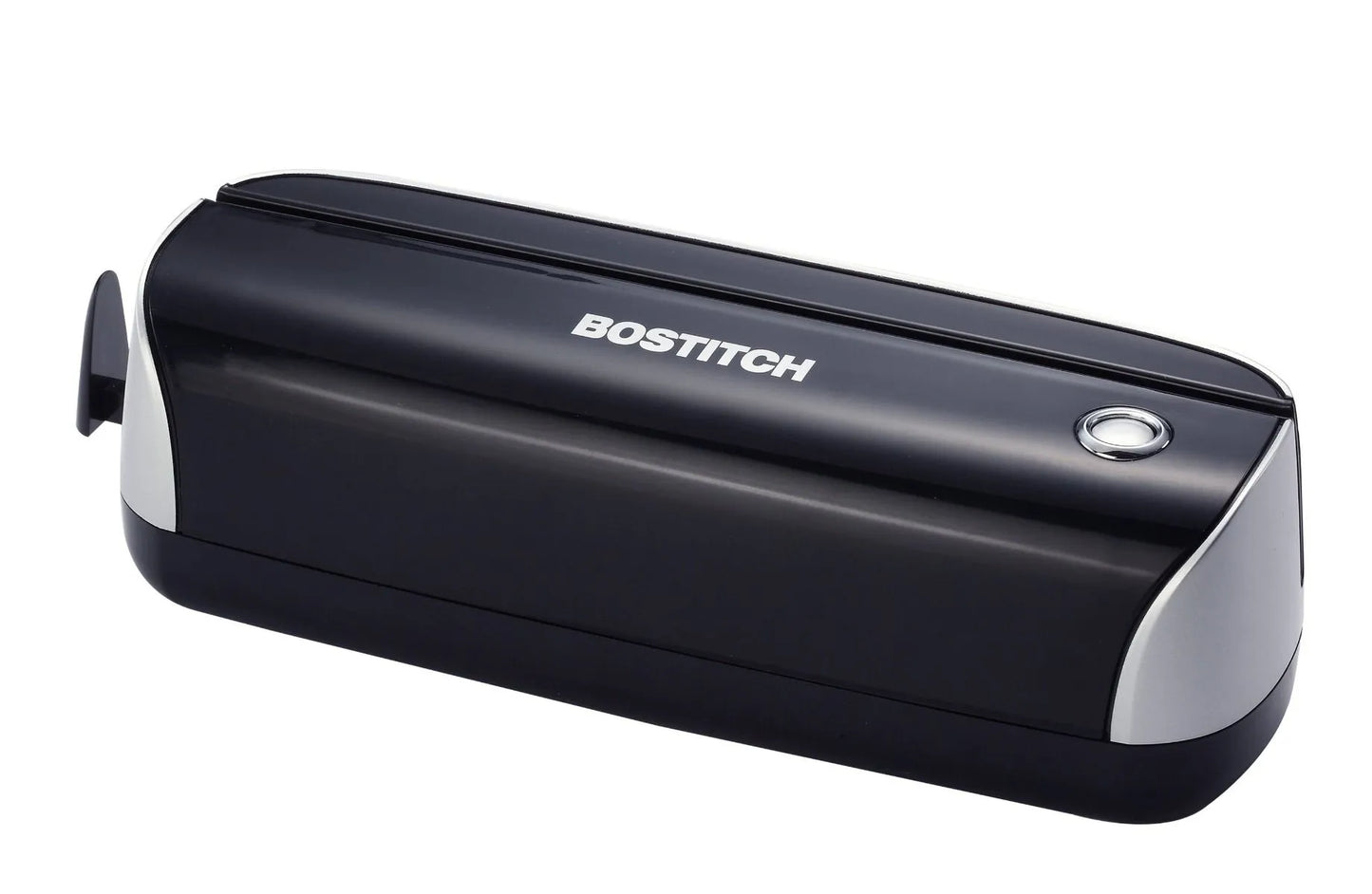Bostitch Electric or Battery-Powered 3-Hole Punch, Black/Silver (Batteries Not Included)