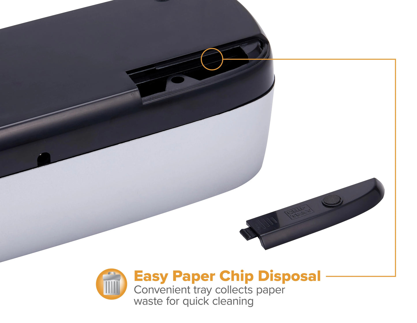 Bostitch Electric or Battery-Powered 3-Hole Punch, Black/Silver (Batteries Not Included)