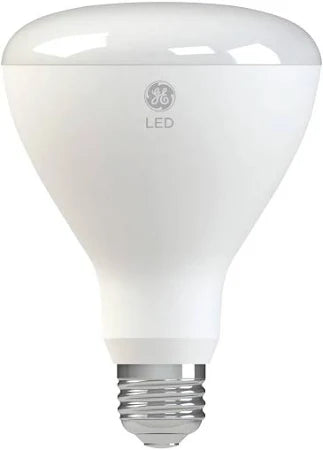 Basic LED Dimmable Indoor Flood Light Bulbs, BR30, 8 W, Soft White