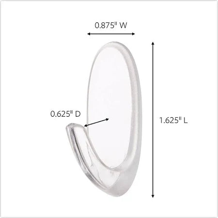 Command Clear Hooks and Strips (Pack of 50)
