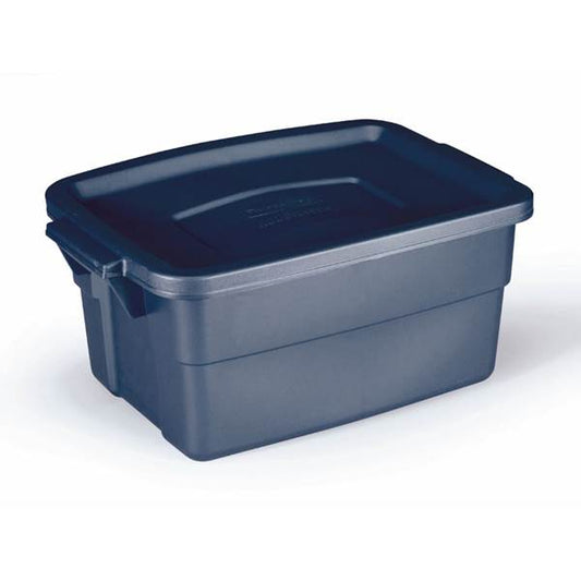 Rubbermaid Roughneck Storage Box, Dark Indigo Metallic - All