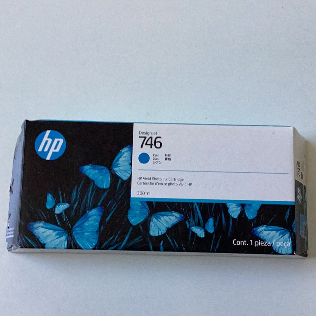 HP 746 Cyan Ink Cartridge