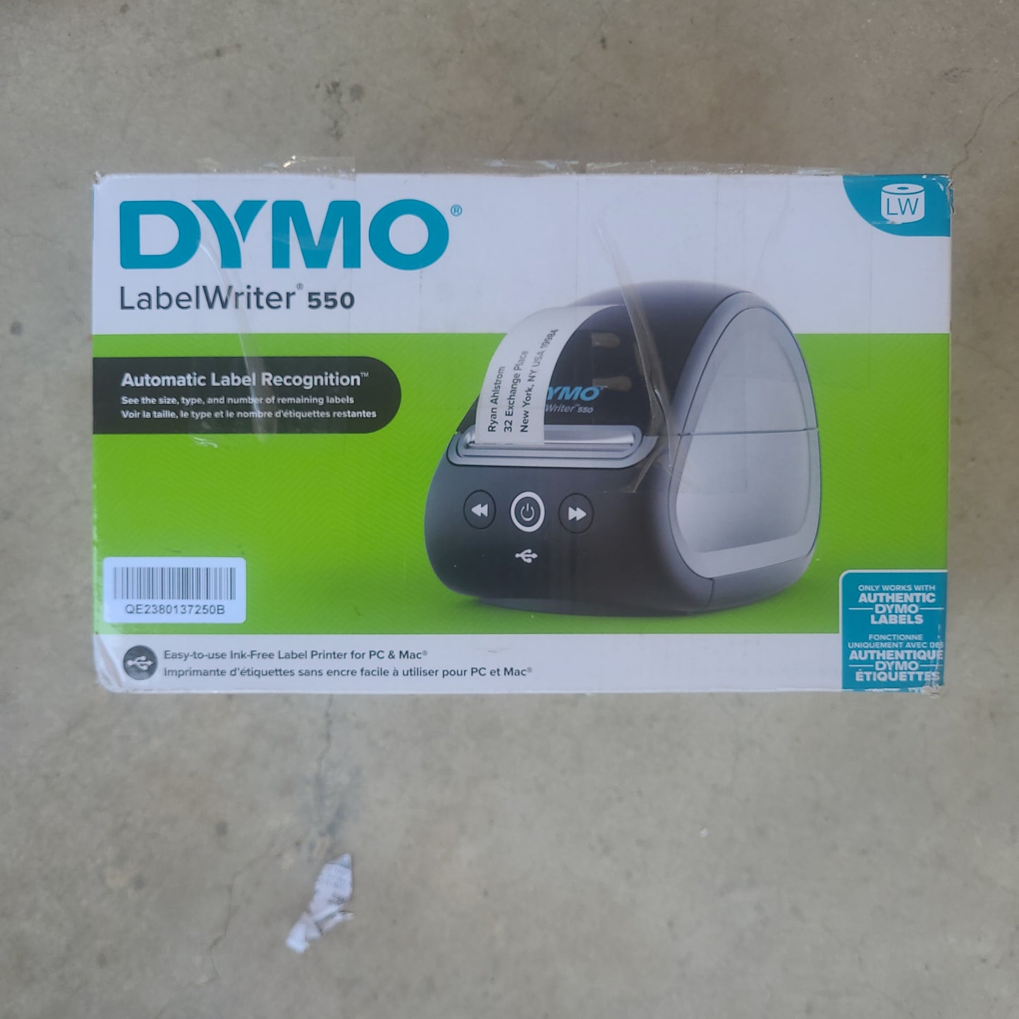 Dymo labelwriter 550