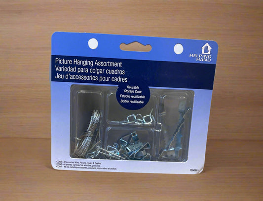 Helping Hand Picture Hanging Kit Set of 48 Assorted Screws