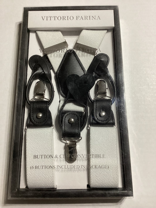 VITTORIO FARINA CLIP ON SUSPENDERS