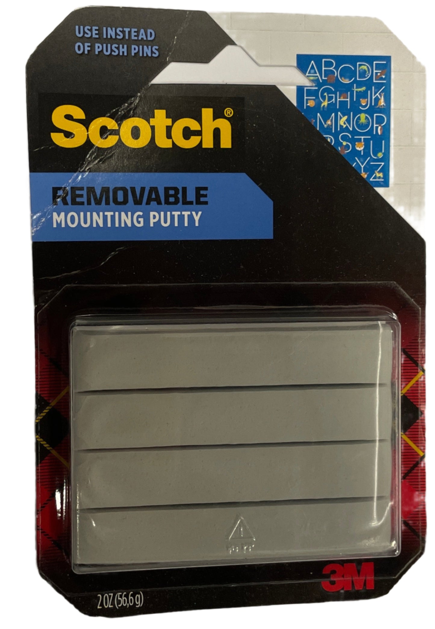 Scotch Adhesive Putty, Nontoxic