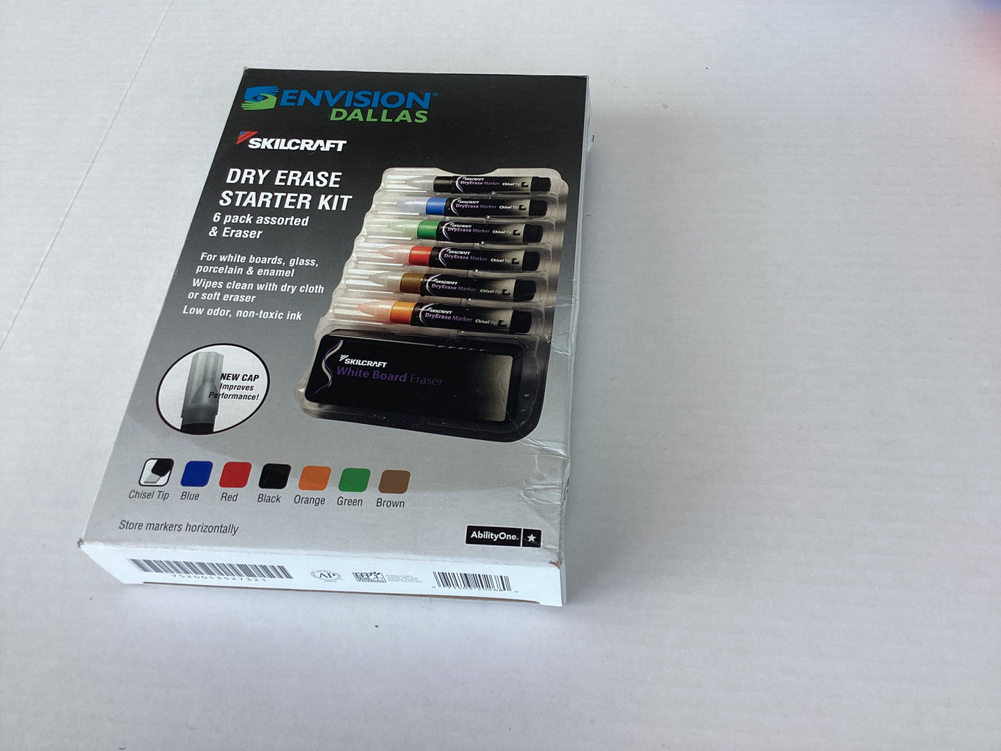 Skilcraft Dry-Erase 8-Color Assorted Markers