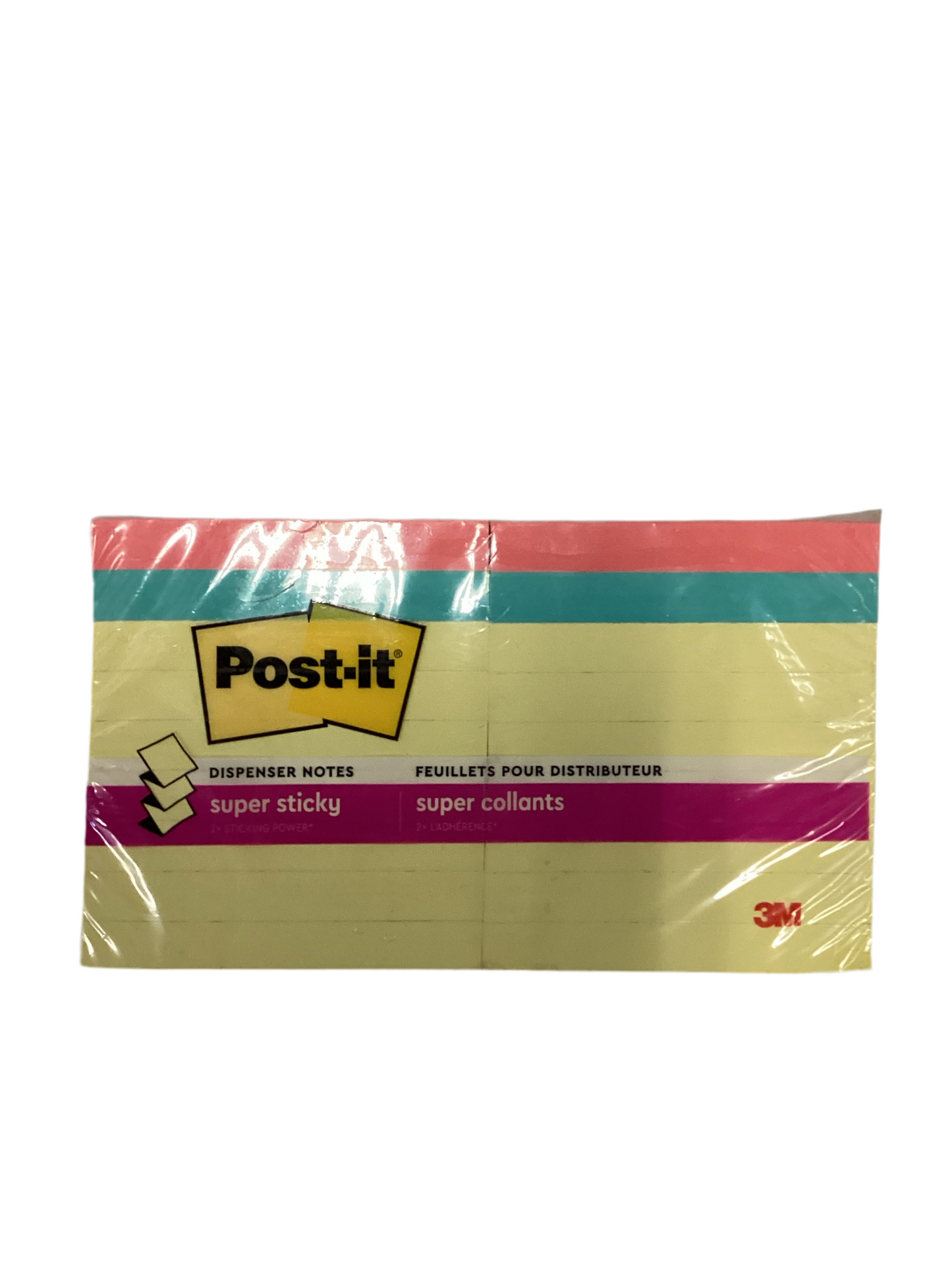 Post-It Dispenser Pop-up notes. Value pack 3x3”