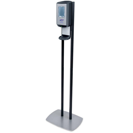 PURELL CS6 Dispenser Floor Stand with CS6 Automatic Dispenser, Graphite (7416-DS)
