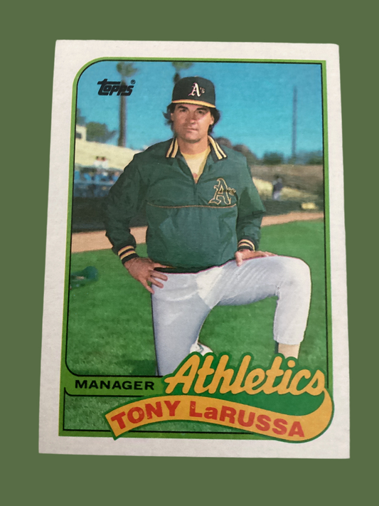 TOPPS Tony LaRussa Trading Card