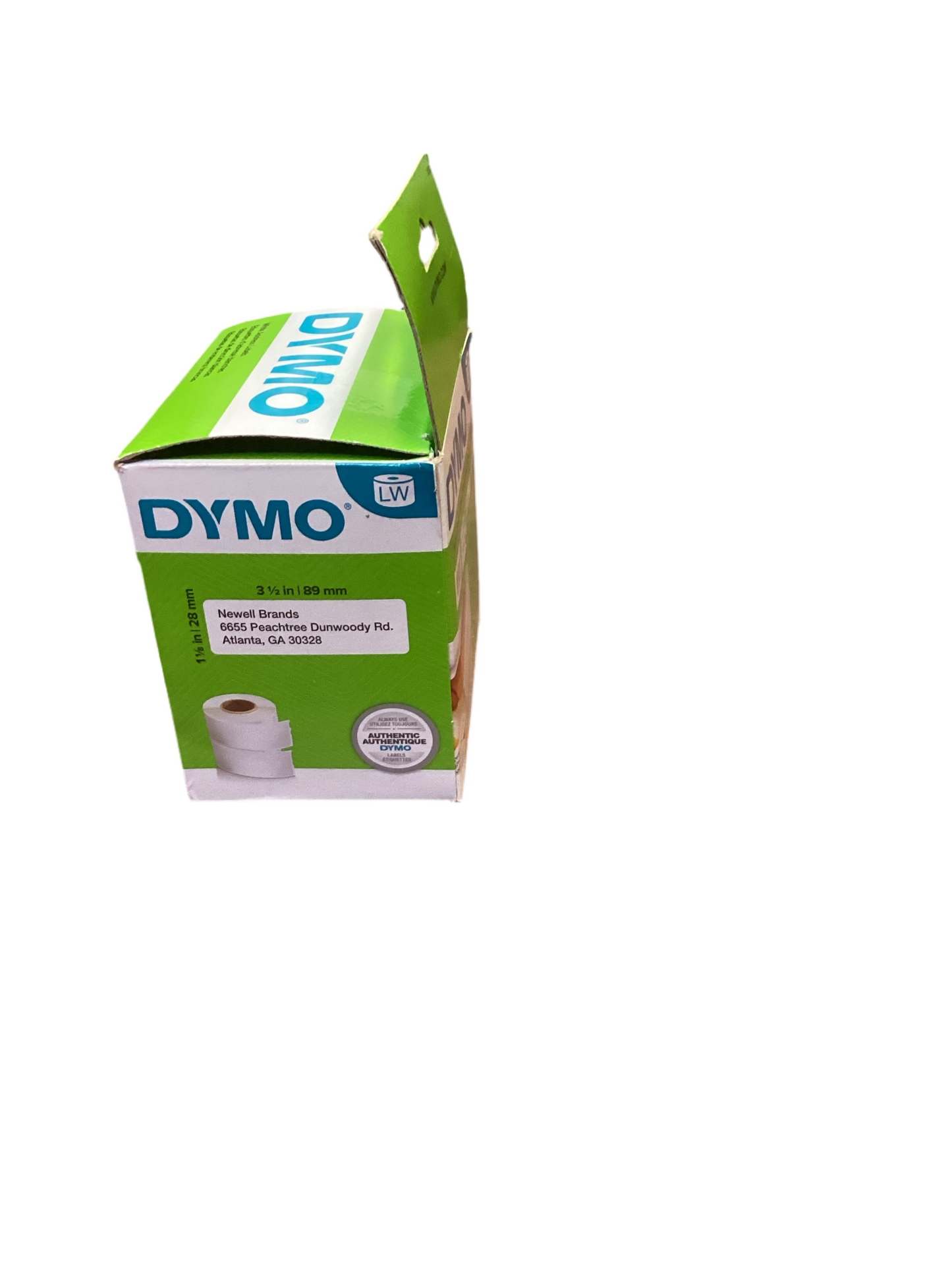 DYMO 30252 LabelWriter Address Labels, 1 1/8 x 3 1/2, White, 350 Labels/Rolls/Pack