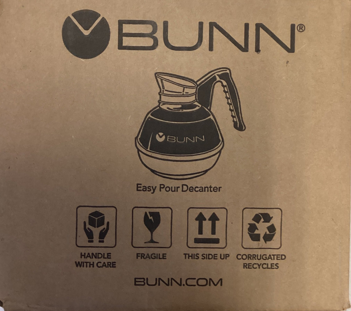 BUNN 6100.0101 Black Easy Pour Decanter