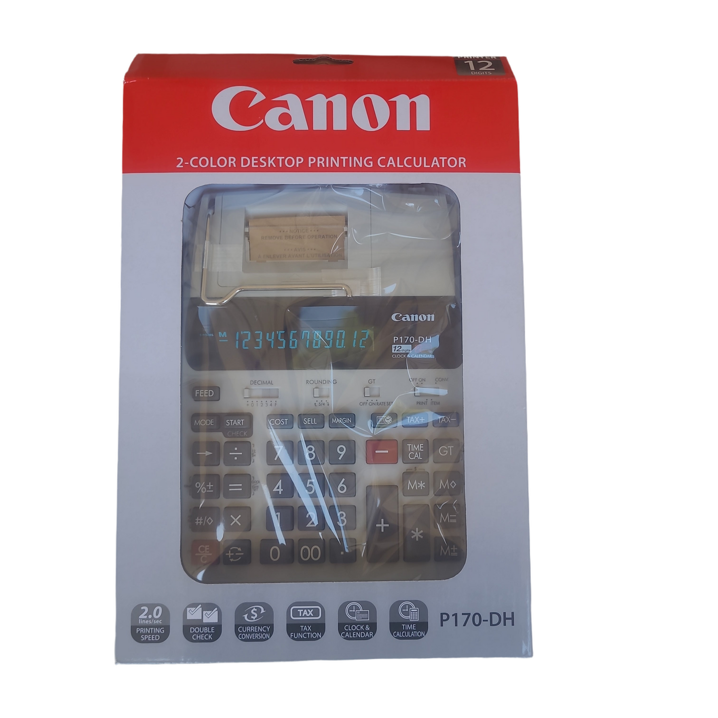 Canon desktop printing calculator