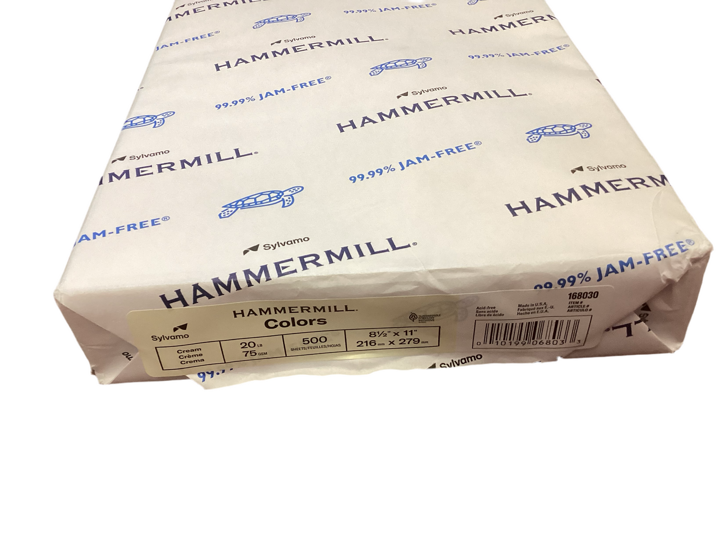 Hammermill Colored Paper, 20 lb Cream Printer Paper, 8.5 x 11, 500 Sheets, 1 Ream