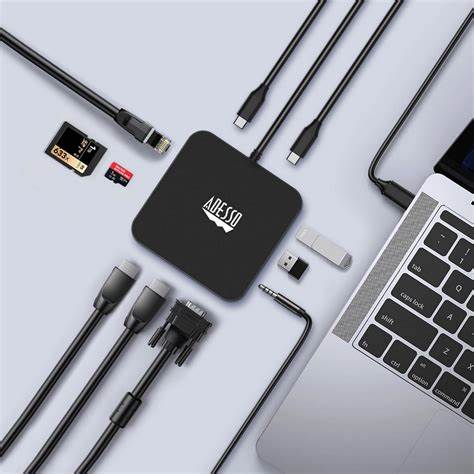 Adesso AUH-4050 – 11-in-1 USB-C Multiport Docking Station