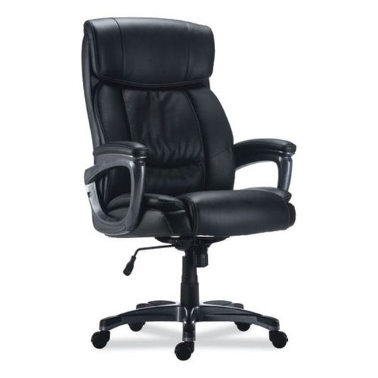 Alera Egino Big and Tall Chair, Supports up to 400 Lb, Black Seat/Back, Black Base Local Pickup Only