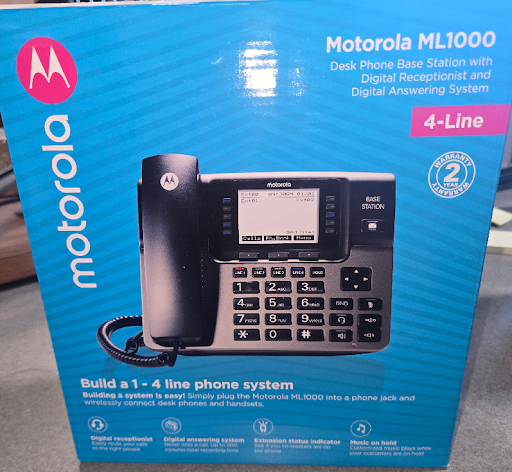 AT&T Speakerphone 2-line answering system TL88102