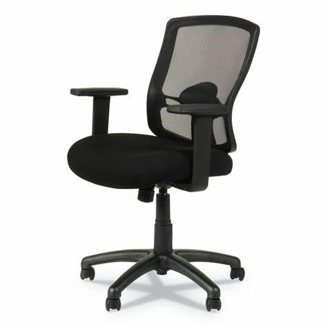 Alera Etros Series Mesh Stool, model ALE‑ET4614 (ALEET4614). Local Pickup Only - (Special Shipping Available, See Notes in Description)