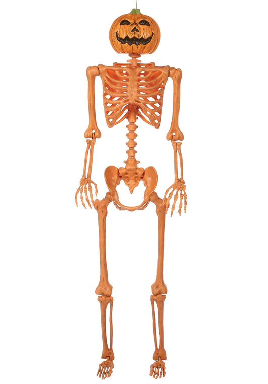 Pumpkin Head Skeleton, 60 Inches