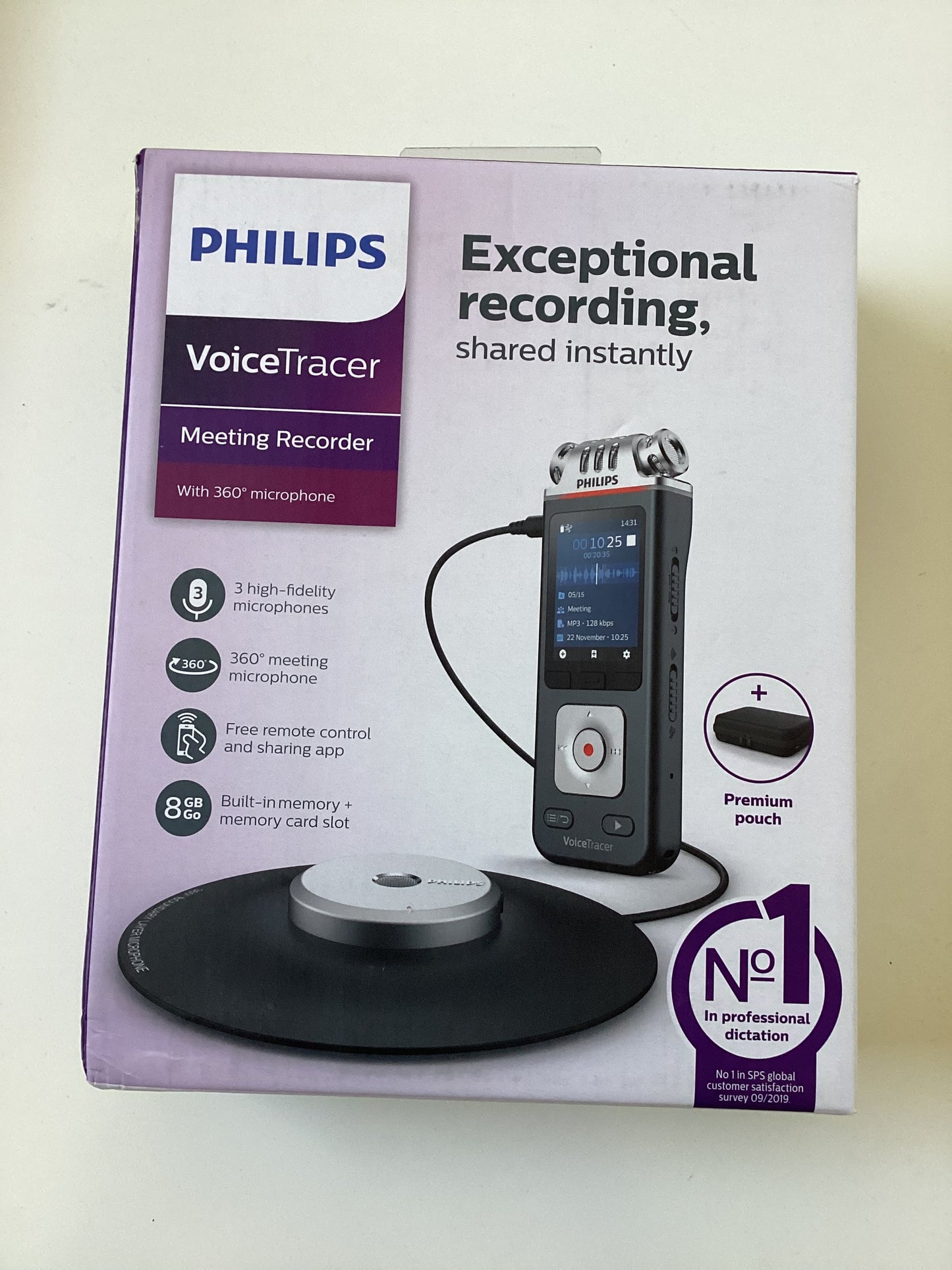 Philips DV8110 VoiceTracer Meeting Recorder (display model)