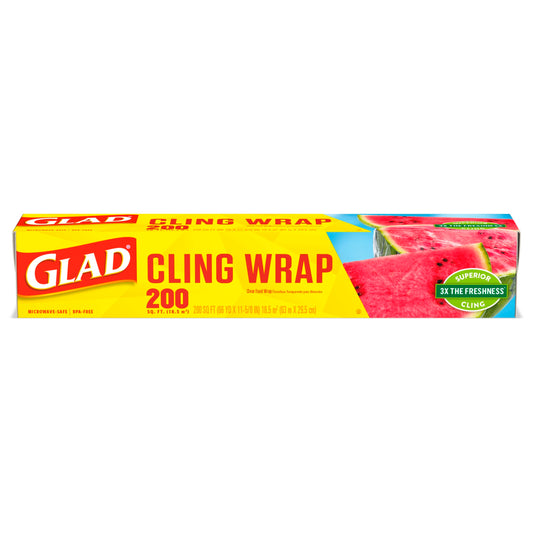 Glad Cling Wrap 12Rl/200Feet