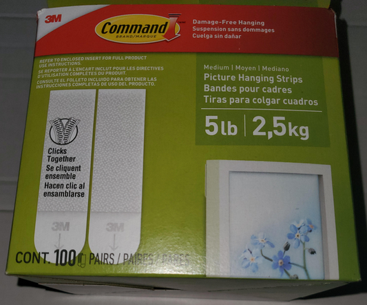 Command Picture Hanging Strips Pack, 17201CABPK