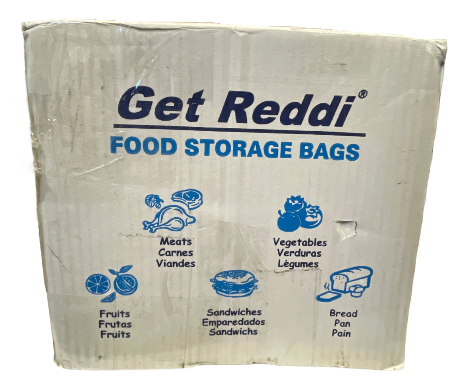 8 Qt. Clear Get Reddi Food and Poly Bag (1000/Carton)