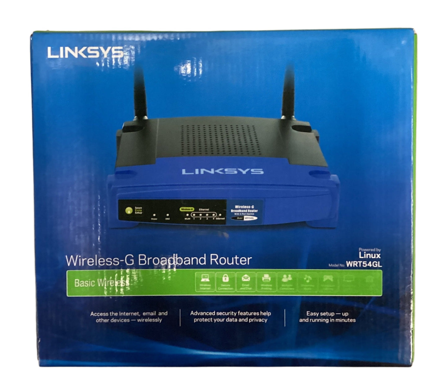 Linksys WRT54GL Wireless Router