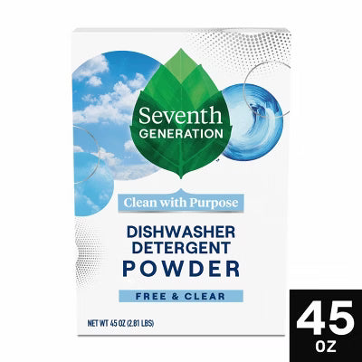 Seventh Generation Free & Clear Automatic Dishwasher Detergent Powder