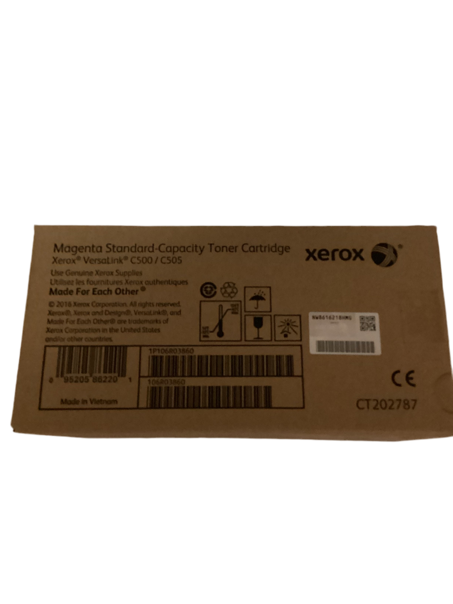 XEROX original toner cartridge MAGENTA