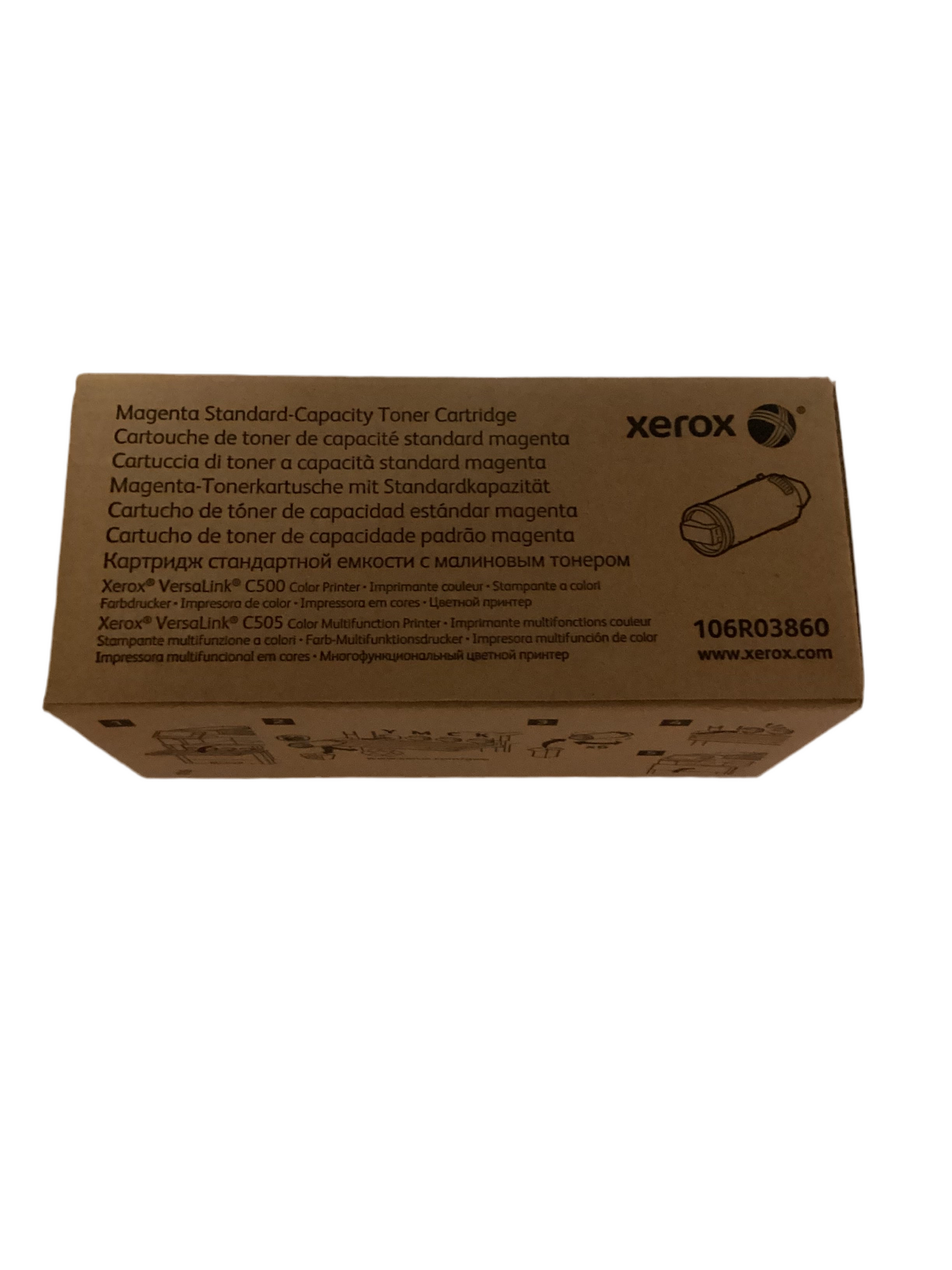 XEROX original toner cartridge MAGENTA