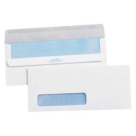 Quality Park #10 Redi‑Seal Security Window Envelopes (Box of 500)