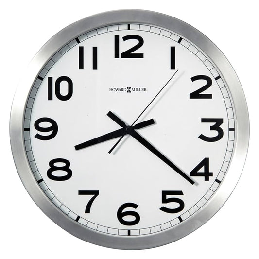 Howard Miller Spokane Wall Clock (Model 625-450) - White Dial