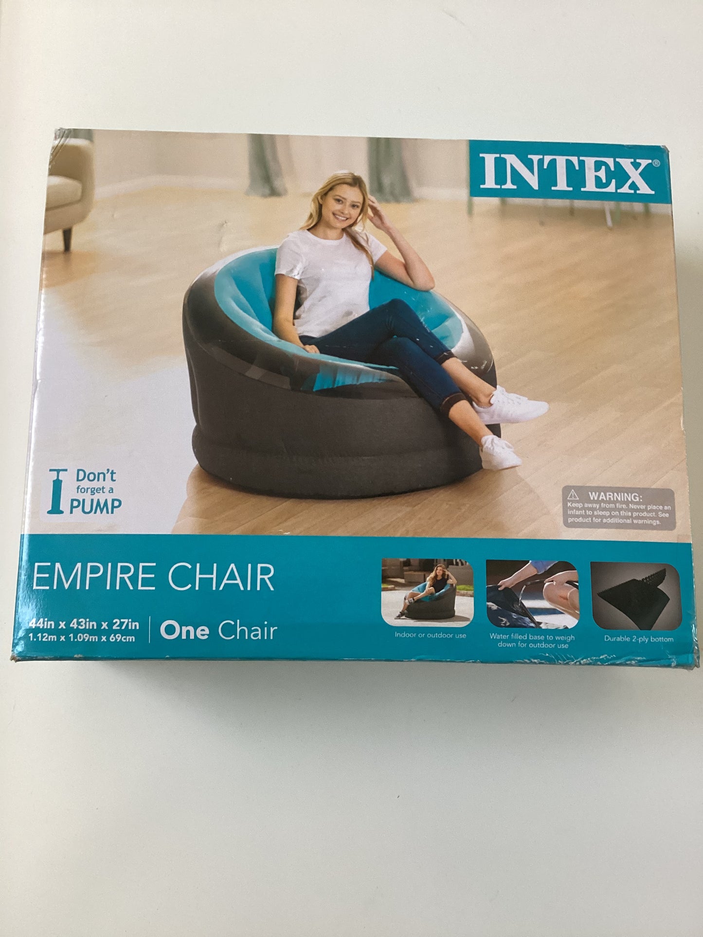 Intex Inflatable Empire Chair