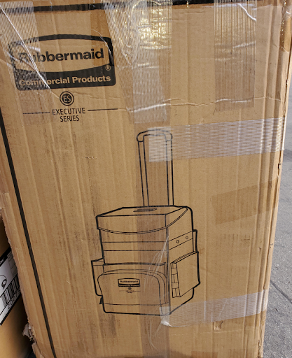 Rubbermaid Executive Quick Cart Large Black