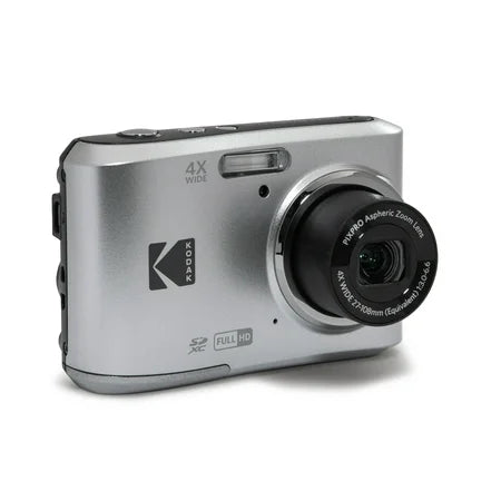 KODAK PIXPRO FZ45-SL (Silver) 4X Optical Friendly Zoom Digital Camera